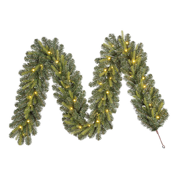Guirlande 2.7 meter | Grimshaw | 40 lampjes op batterijen | Black Box Trees LBB00227 - 1
