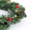 Kerstkrans Ø 45 cm | Creston | 20 lampjes op batterijen | Black Box Trees LBB00026 - 2