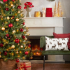 Kerstkrans Ø 60 cm | Creston | 30 lampjes op batterijen | Black Box Trees LBB00002 - 4