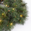 Black Box Trees Kerstkrans Ø 60 cm | Glendon | 30 lampjes op batterijen | Black Box Trees  LBB00004 - 2