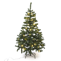 Black Box Trees Kunstkerstboom 1.55 meter | Charlton | 100 lampjes | 340 tips | PVC | Black Box  LBB00017