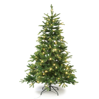Black Box Trees Kunstkerstboom 1.85 meter | Brampton | 200 lampjes | 1458 tips | PVC/PE | Black Box  LBB00023