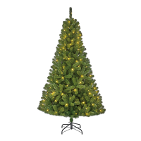 Kunstkerstboom 1.85 meter | Charlton | 140 lampjes | 525 tips | PVC | Black Box LBB00018