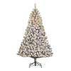 Kunstkerstboom 1,85m | Charlton | Besneeuwd | 280 lampjes | 525 Tips | PVC | Black Box Trees LBB00317 - 1