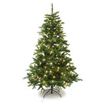 Black Box Trees Kunstkerstboom 2.15 meter | Brampton | 260 lampjes | 1992 tips | PVC/PE | Black Box  LBB00024