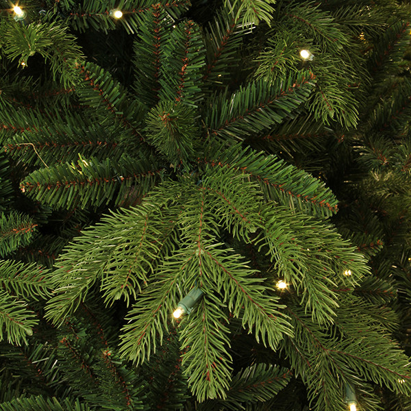 Kunstkerstboom 2.15 meter | Brampton | 260 lampjes | 1992 tips | PVC/PE | Black Box LBB00024 - 3
