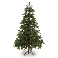 Black Box Trees Kunstkerstboom 2.30 meter | Brampton | 320 lampjes | 2322 tips | PVC/PE | Black Box  LBB00025