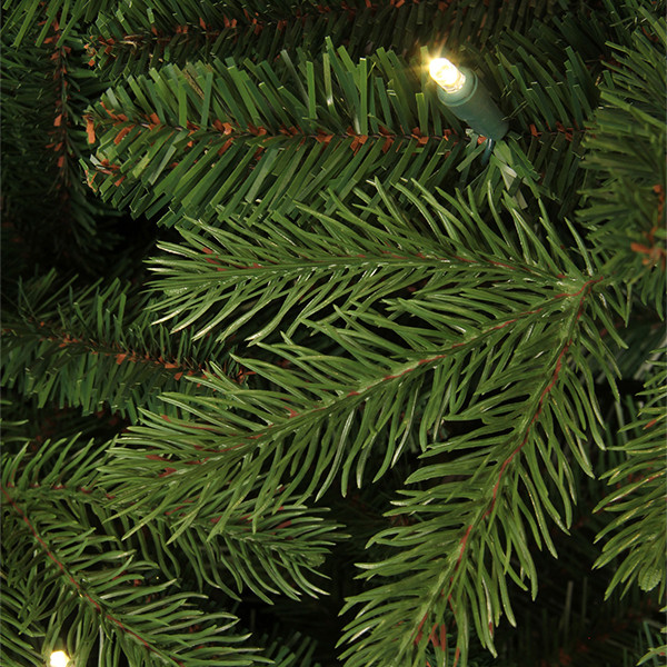 Kunstkerstboom 2.30 meter | Brampton | 320 lampjes | 2322 tips | PVC/PE | Black Box LBB00025 - 2