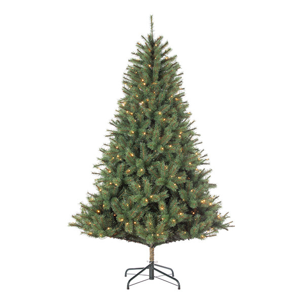 Kunstkerstboom 2,15m | Norwood | 380 lampjes | 1350 Tips | PVC | Black Box Trees LBB00320 - 1