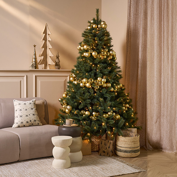 Kunstkerstboom 2,30m | Norwood | 440 lampjes | 1550 Tips | PVC | Black Box Trees LBB00312 - 4
