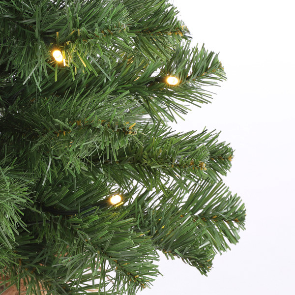 Kunstkerstboom 30 cm | Norton | 10 lampjes | 28 Tips | Black Box Trees LBB00126 - 2