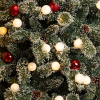 Kunstkerstboom 45 cm | Glendon | Besneeuwd | 8 lampjes | 36 Tips | Black Box Trees LBB00096 - 2