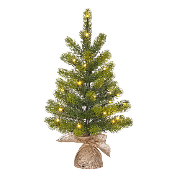 Kunstkerstboom 60 cm | Nagoya | 25 lampjes | 50 Tips | Black Box Trees LBB00252 - 1