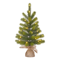 Kunstkerstboom 60 cm | Nagoya | 25 lampjes | 50 Tips | Black Box Trees LBB00252