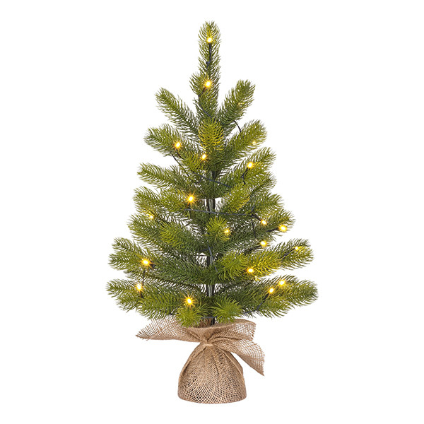 Kunstkerstboom 60 cm | Nagoya | 25 lampjes | 50 Tips | Black Box Trees LBB00252 - 1