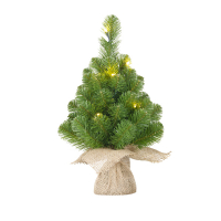 Kunstkerstboom 60 cm | Norton | 15 lampjes | 58 Tips | Black Box Trees LBB00102