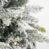 Kunstkerstboom 90 cm | Grimshaw | Besneeuwd | 50 lampjes | 120 Tips | Black Box Trees LBB00225 - 2