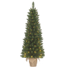 Kunstkerstboom op batterijen 75 cm | Gerlos | 30 lampjes | 70 Tips | Black Box Trees