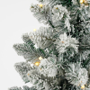 Kunstkerstboom op batterijen 75 cm | Gerlos | Besneeuwd | 30 lampjes | 70 Tips | Black Box Trees LBB00062 - 2