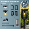 Buitenlamp wandmontage | Geschikt voor Mira & Vela | Zwart LDR07367 - 2