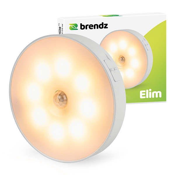 LED Kastverlichting Ø 8.4 cm | Elim Sensor | Bewegingssensor | 3000K | Wit LDR07370 - 1