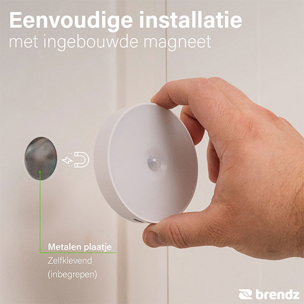 LED Kastverlichting Ø 8.4 cm | Elim Sensor | Bewegingssensor | 3000K | Wit LDR07370 - 4