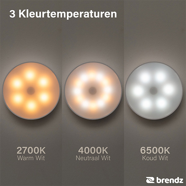 LED Kastverlichting Ø 8 cm | Elim Touch | 2700-4000-6500K | Wit LDR07371 - 2