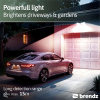 Oplaadbare LED Breedstraler met sensor 8W | Skye | 6500K | IP44 | 600 lumen | Zwart LDR07372 - 3