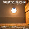 Oplaadbare nachtlamp met sensor | Alta | Rond | 3000K | Wit LDR07375 - 6