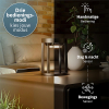 Oplaadbare solar tafellamp | Mira & Crux | 2700K | Dimbaar | 400 lumen | IP54 | Zwart LDR07360 - 4