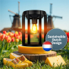 Oplaadbare solar tafellamp | Mira & Crux | 2700K | Dimbaar | 400 lumen | IP54 | Zwart LDR07360 - 10