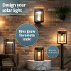 Oplaadbare solar tafellamp | Vela & Lynx | 3000K | Dimbaar | 1000 lumen | IP65 | Zwart LDR07366 - 6