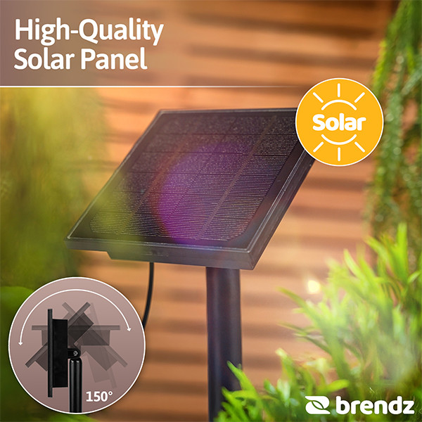 Solar Prikspot | Vigo | Rond | 3000K | 2 stuks LDR07374 - 3