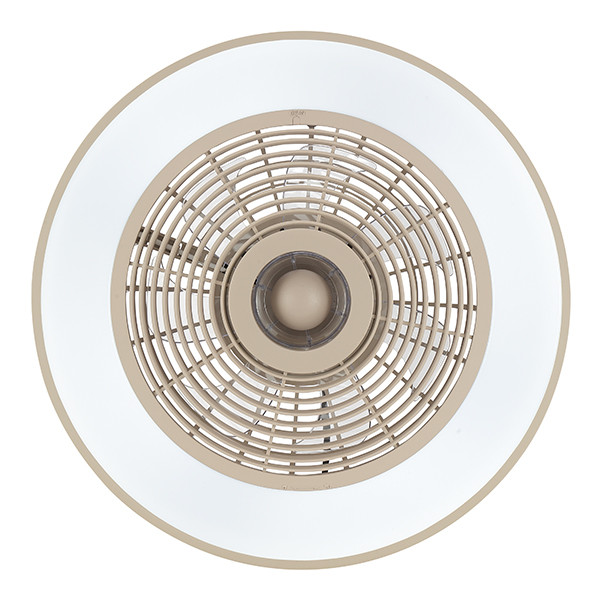 Plafondventilator met LED lamp | Catania | Ø 48.6 cm | RGBIC + 2700-6500K | Zandkleur | 40W | Brilliant LBR00009 - 3