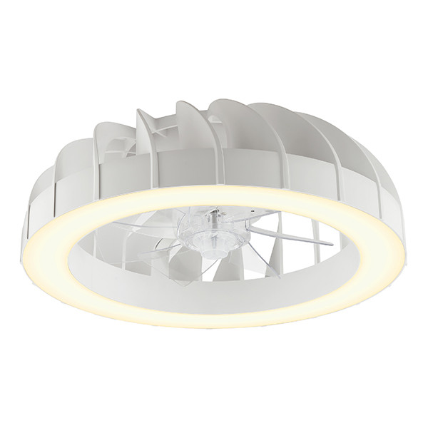 Plafondventilator met LED lamp | Fanora | Ø 46 cm | RGBIC + 2700-6500K | Wit | 30W | Brilliant LBR00007 - 2