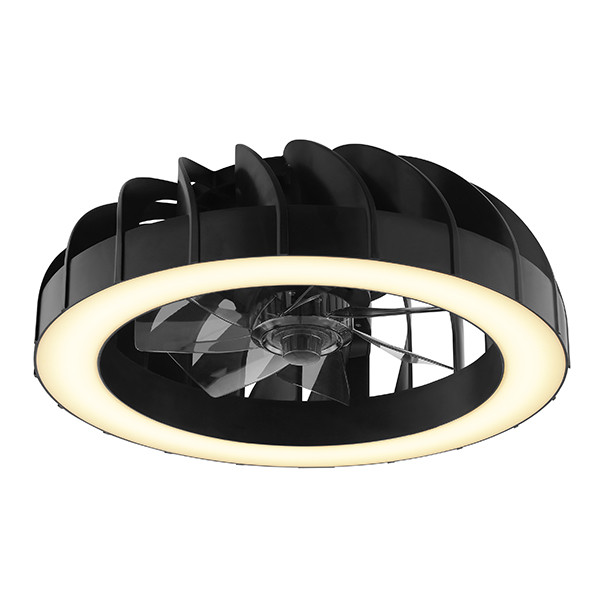 Plafondventilator met LED lamp | Fanora | Ø 46 cm | RGBIC + 2700-6500K | Zwart | 30W | Brilliant LBR00008 - 2