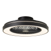 Plafondventilator met LED lamp | Mazzaro | Ø 48.5 cm | RGBIC + 3000-6500K | Zwart | 40W | Brilliant LBR00012 - 2