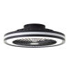 Plafondventilator met LED lamp | Palmero | Ø 46.6 cm | RGBIC + 2700-6500K | Zwart | 40W | Brilliant LBR00013 - 2