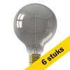 Aanbieding: 3x Calex LED lamp E27 | Globe G125 | Titanium | 1800K | Dimbaar | 4W (15W) LCA00654 - 1