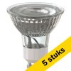 Aanbieding: 5x Calex GU10 LED spot | 2100K | Dimbaar | 4.9W (50W) LCA00948 - 1