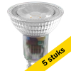 Aanbieding: 5x Calex GU10 LED spot | 2700K | Dimbaar | 4.9W (32W) LCA00940 - 1