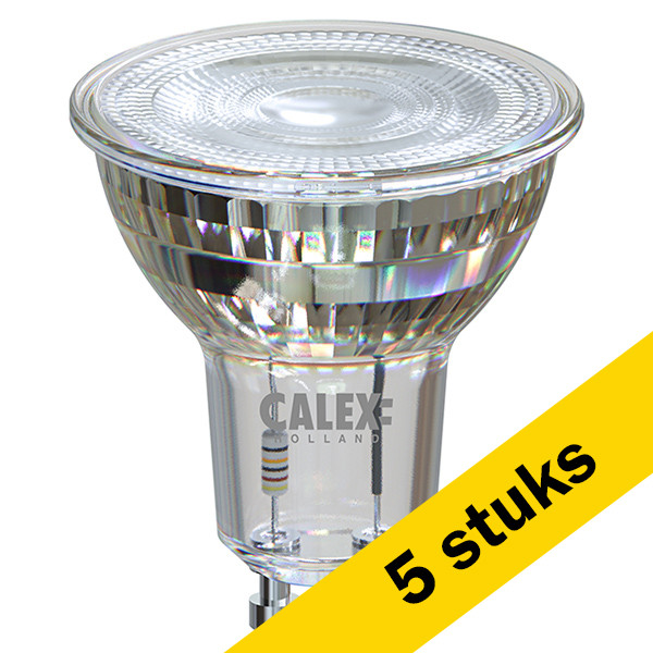 Calex Aanbieding: 5x Calex GU10 LED spot | 3000K | 2.8W (35W)  LCA00938 - 1