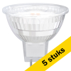 Aanbieding: 5x Calex GU5.3 LED spot | 2700K | 6W (39W) LCA00934 - 1