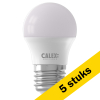 Aanbieding: 5x Calex LED lamp E27 | Kogel P45 | Mat | 2700K | 2.8W (25W) LCA00982 - 1
