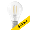 Aanbieding: 5x Calex LED lamp E27 | Peer A60 | Filament | Helder | 2700K | Dimbaar | 4.5W (40W) LCA00780 - 1