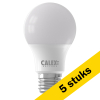 Aanbieding: 5x Calex LED lamp E27 | Peer A60 | Mat | 2700K | 2.8W (25W) LCA00990 - 1