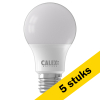 Aanbieding: 5x Calex LED lamp E27 | Peer A60 | Mat | 2700K | 4.9W (40W) LCA00992 - 1