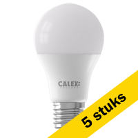 Calex Aanbieding: 5x Calex LED lamp E27 | Peer A60 | Mat | 2700K | Dimbaar | 5.8W (40W)  LCA00994