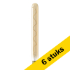 Aanbieding: 6x Calex LED lamp | E27 | Buis T32 | Goud | 2100K | Dimbaar | 3.8W (25W) LCA00670 - 1