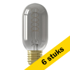 Aanbieding: 6x Calex LED lamp E27 | Buis T45 | Titanium | 1800K | Dimbaar | 4W (15W) LCA00644 - 1